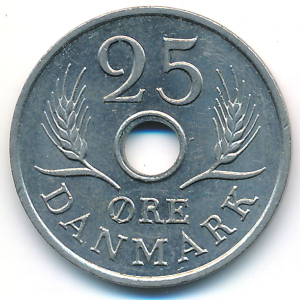 Дания, 25 эре (1969 г.)