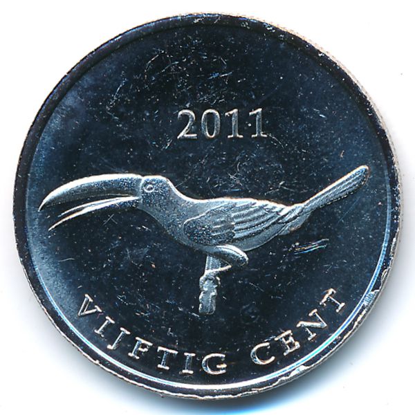 Остров Саба., 50 центов (2011 г.)