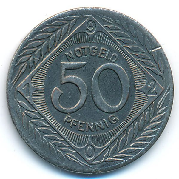 Олигс., 50 пфеннигов (1920 г.)