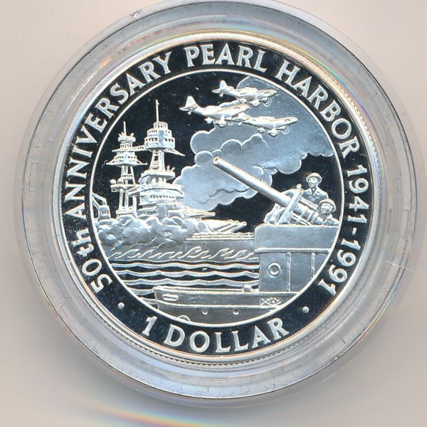 Соломоновы острова, 1 доллар (1991 г.)