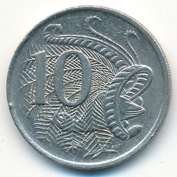 Австралия, 10 центов (1988 г.)