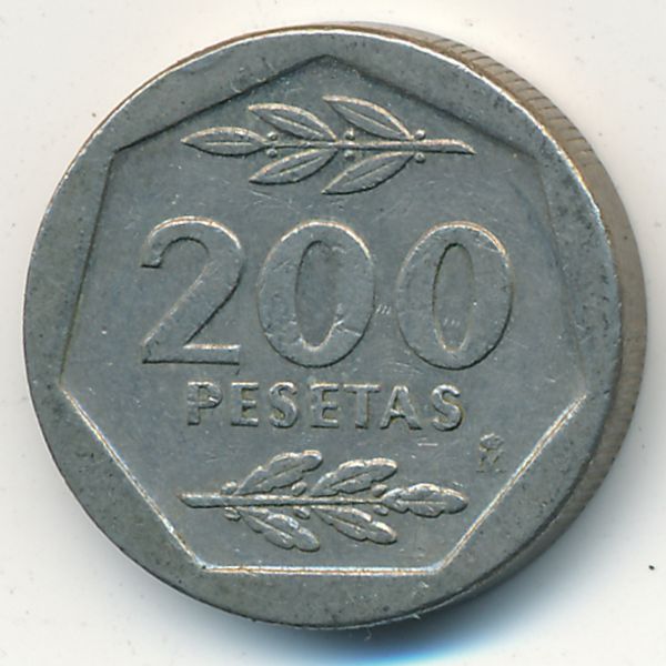 Испания, 200 песет (1988 г.)