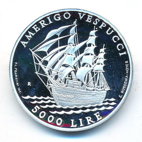 Сан-Марино, 5000 лир (1995 г.)