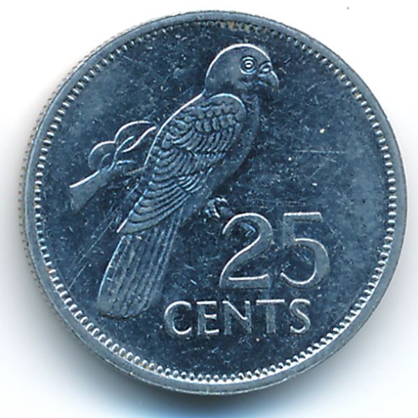 Сейшелы, 25 центов (1993 г.)