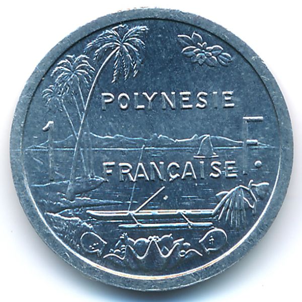 Французская Полинезия, 1 франк (2003 г.)