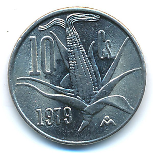 Мексика, 10 сентаво (1979 г.)