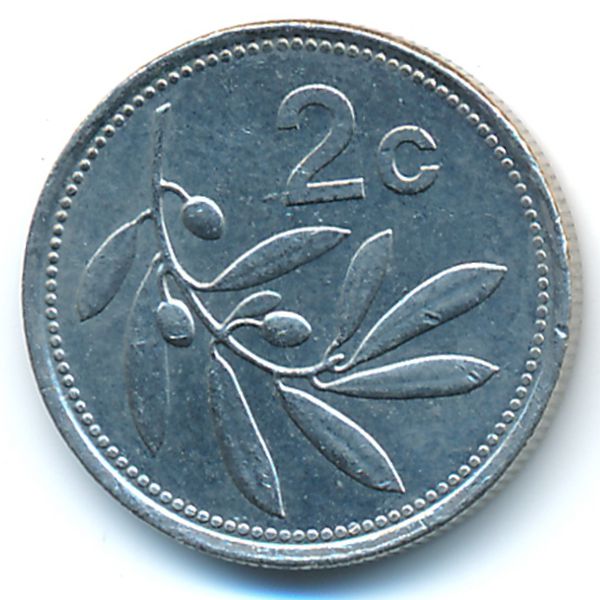 Мальта, 2 цента (1998 г.)