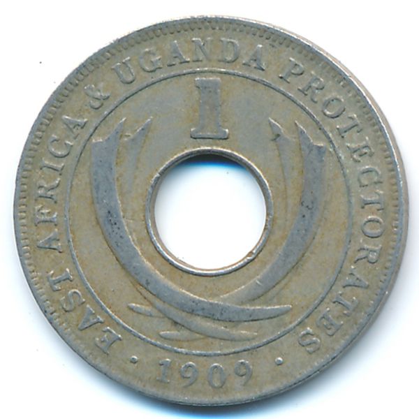 Восточная Африка, 1 цент (1909 г.)