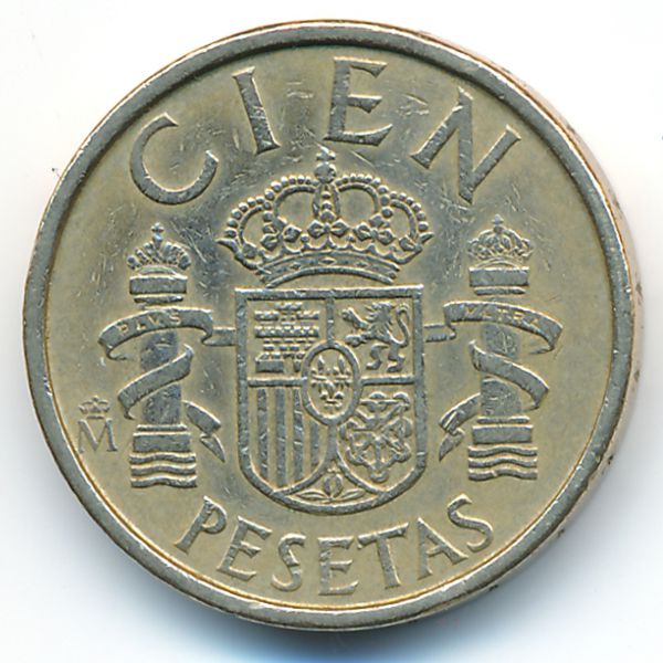 Испания, 100 песет (1988 г.)