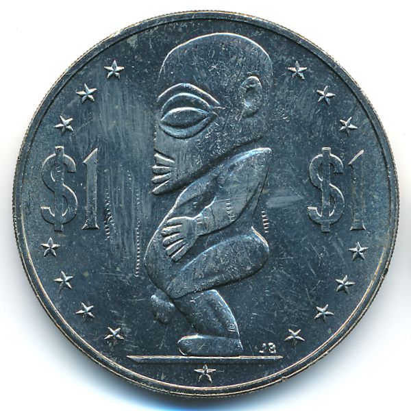 Острова Кука, 1 доллар (1983 г.)