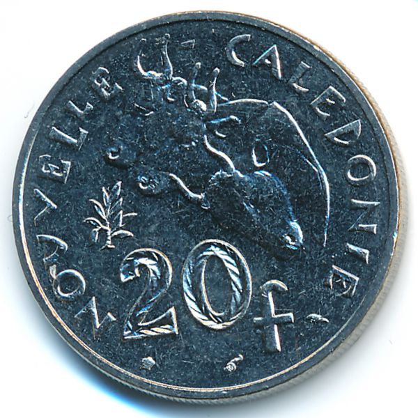 Новая Каледония, 20 франков (1991 г.)