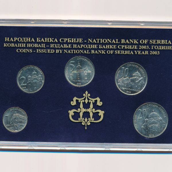 Сербия, Набор монет (2003 г.)