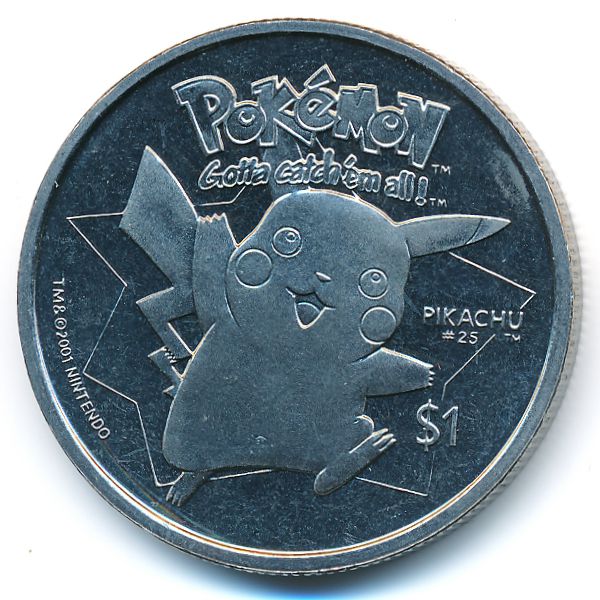 Ниуэ, 1 доллар (2001 г.)