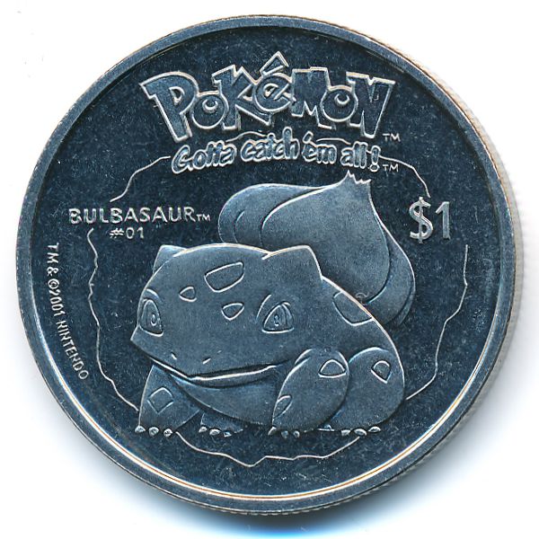 Ниуэ, 1 доллар (2001 г.)