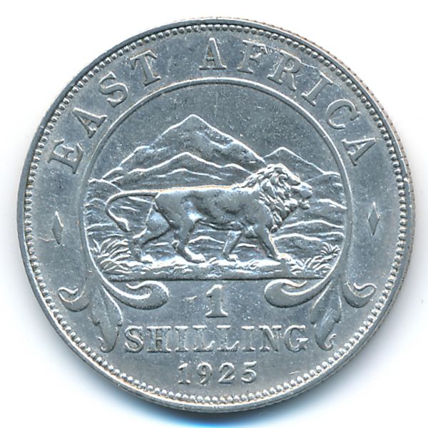 Восточная Африка, 1 шиллинг (1925 г.)