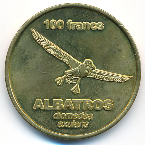 Острова Крозе., 100 франков (2011 г.)