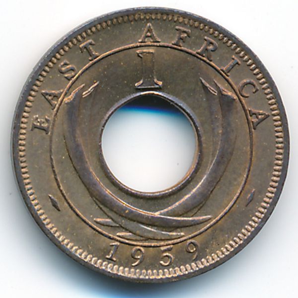 Восточная Африка, 1 цент (1959 г.)