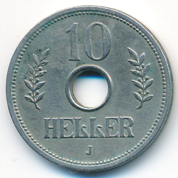 Немецкая Африка, 10 геллеров (1910 г.)
