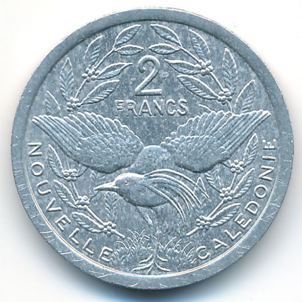 Новая Каледония, 2 франка (1990 г.)