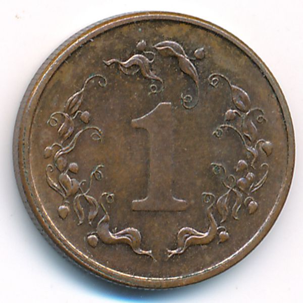 Зимбабве, 1 цент (1989 г.)