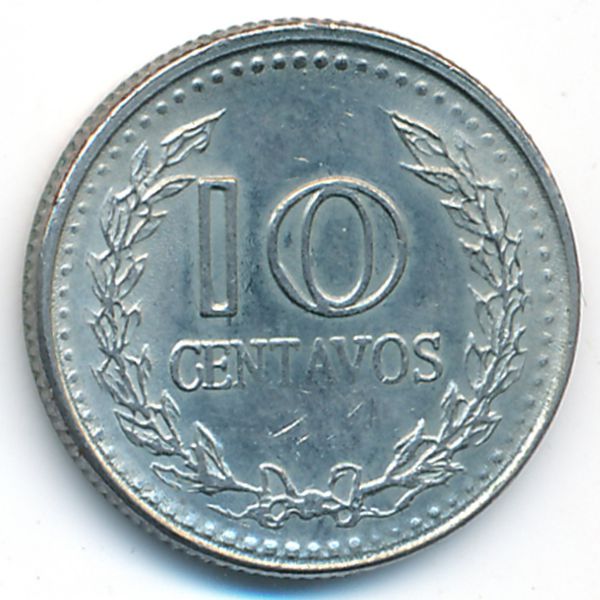 Колумбия, 10 сентаво (1978 г.)