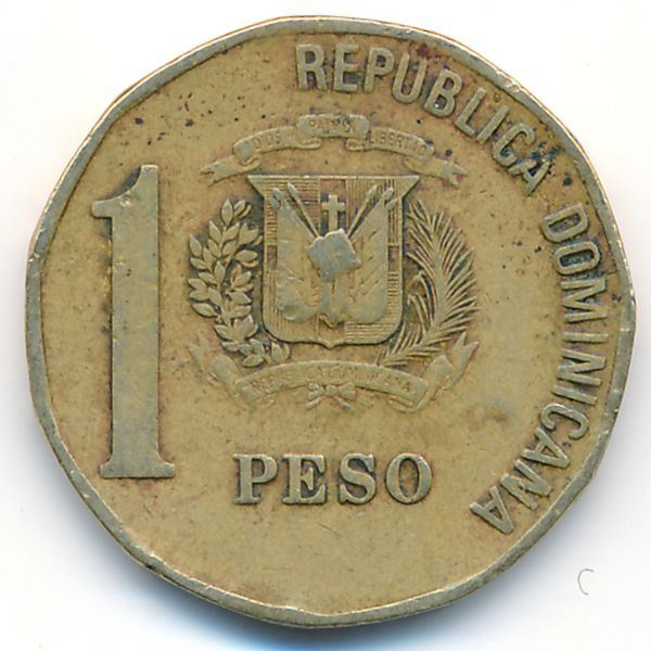Доминиканская республика, 1 песо (2000 г.)