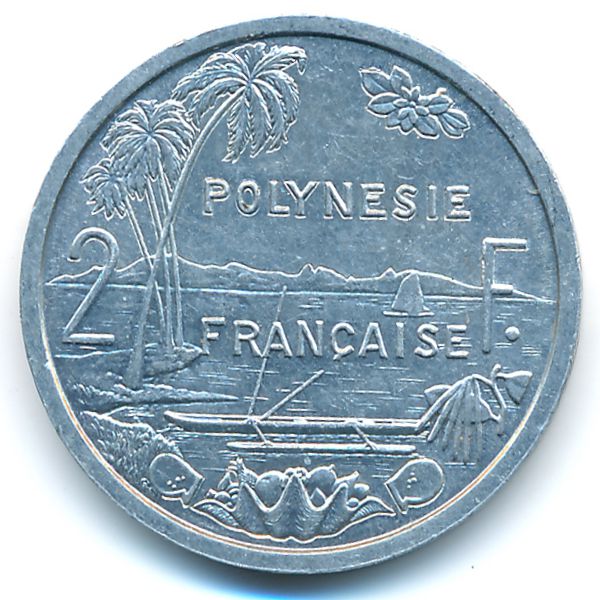 Французская Полинезия, 2 франка (1983 г.)