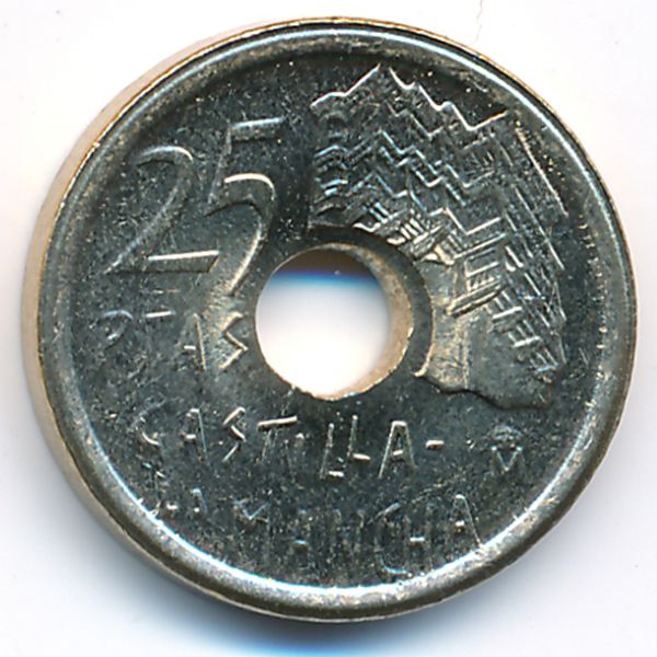 Испания, 25 песет (1996 г.)