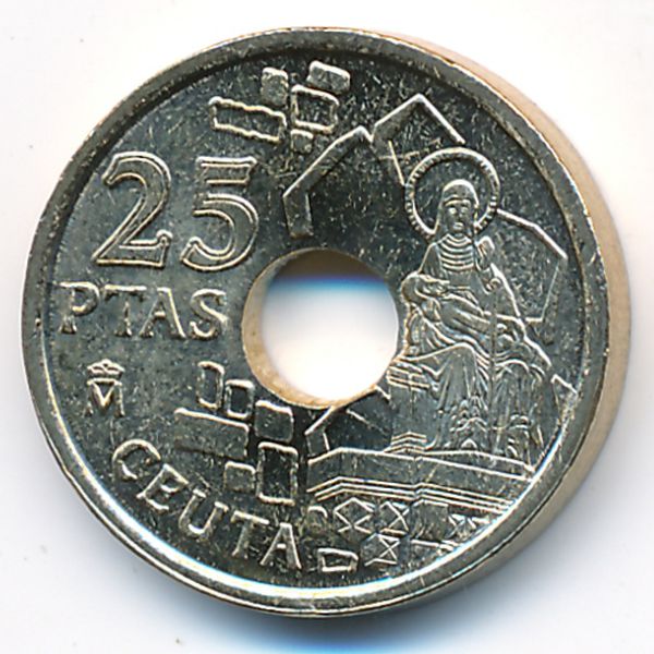 Испания, 25 песет (1998 г.)