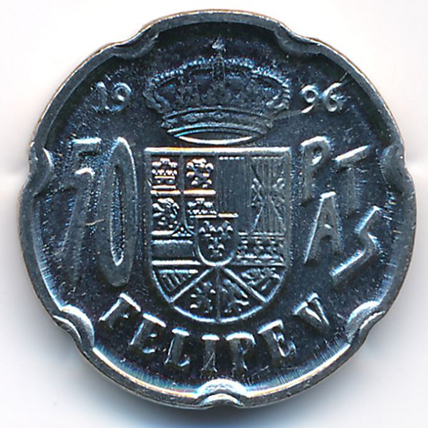 Испания, 50 песет (1996 г.)