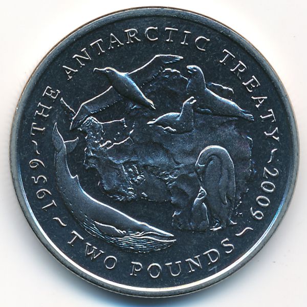 Британская Антарктика, 2 фунта (2009 г.)