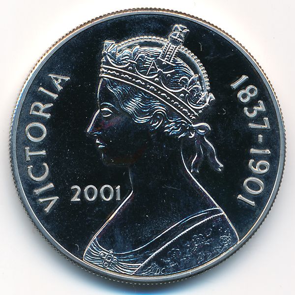 Остров Вознесения, 50 пенсов (2001 г.)
