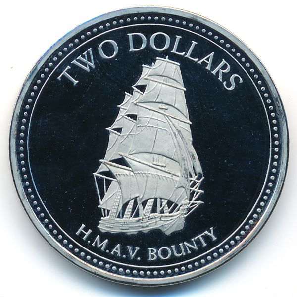 Острова Питкэрн, 2 доллара (2010 г.)