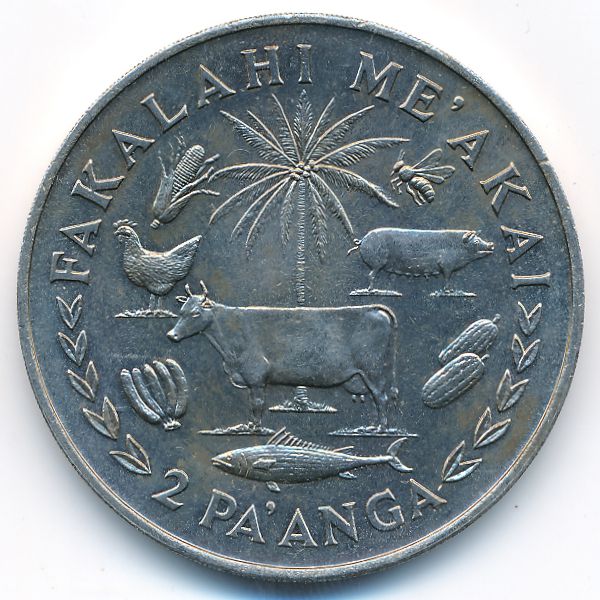 Тонга, 2 паанги (1975 г.)