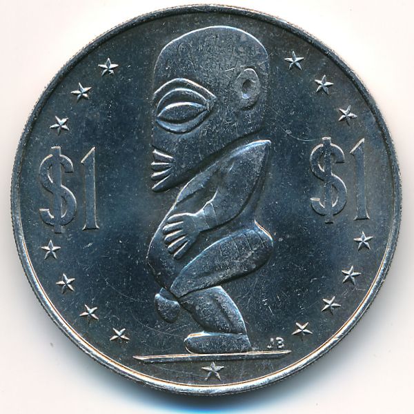 Острова Кука, 1 доллар (1983 г.)