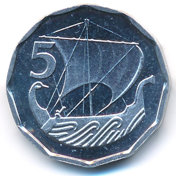 Кипр, 5 мил (1982 г.)