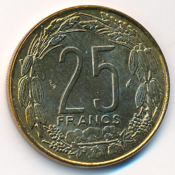 Центральная Африка, 25 франков (1978 г.)