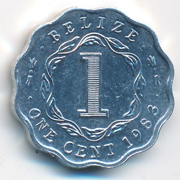 Белиз, 1 цент (1983 г.)