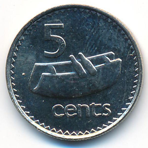 Фиджи, 5 центов (1982 г.)