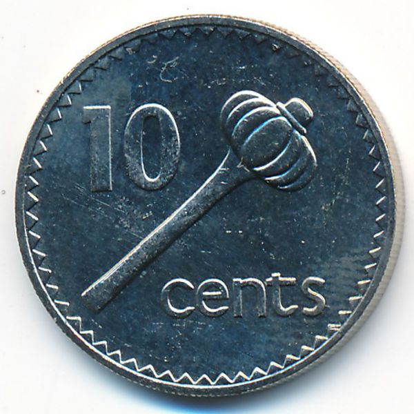 Фиджи, 10 центов (1982 г.)