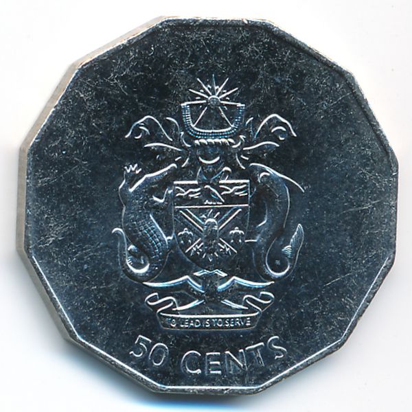 Соломоновы острова, 50 центов (2005 г.)