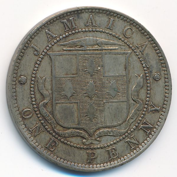 Ямайка, 1 пенни (1902 г.)
