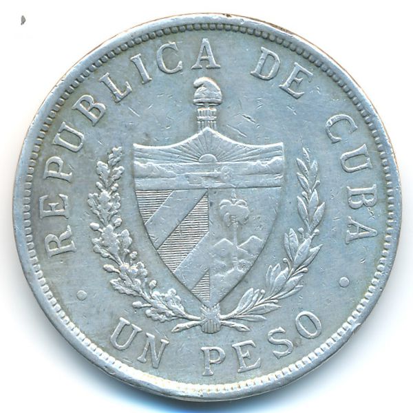 Куба, 1 песо (1933 г.)
