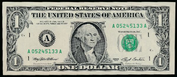 США, 1 доллар (1993 г.)