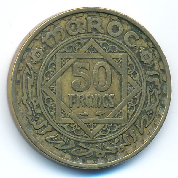 Марокко, 50 франков (1951 г.)