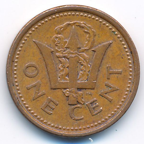 Барбадос, 1 цент (1986 г.)