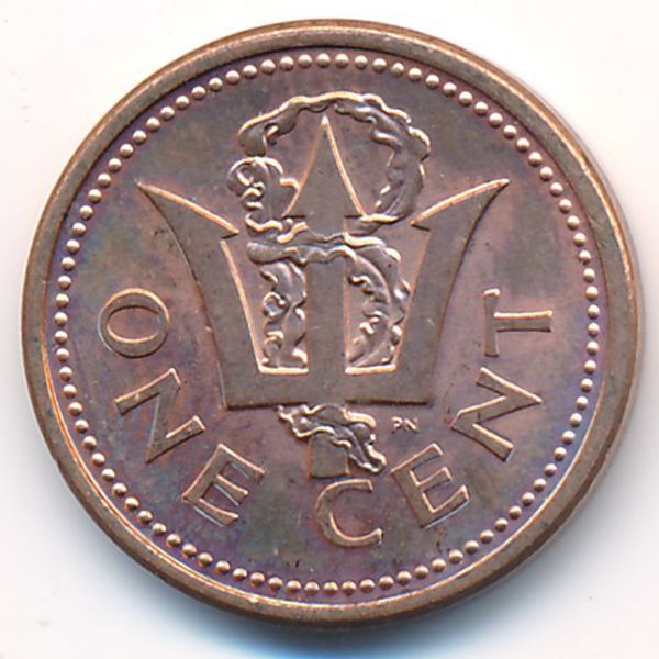 Барбадос, 1 цент (1990 г.)