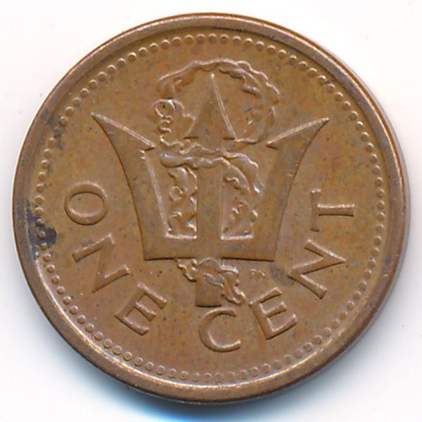 Барбадос, 1 цент (2008 г.)