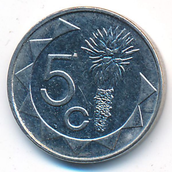 Намибия, 5 центов (2002 г.)