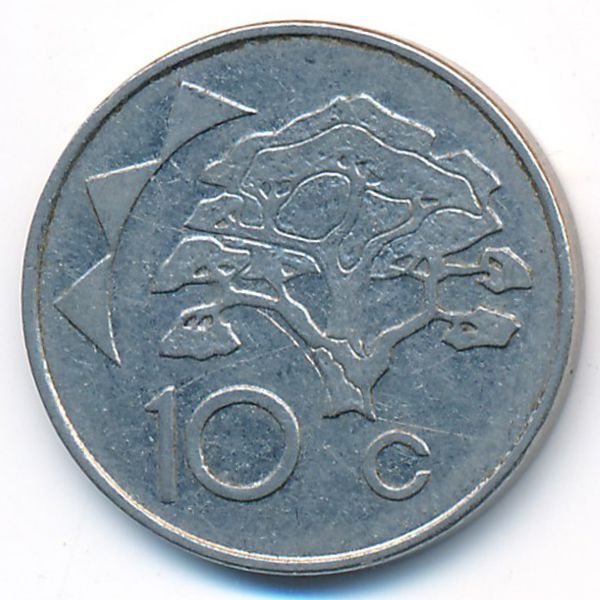 Намибия, 10 центов (1998 г.)